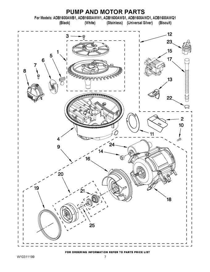 Diagram for ADB1600AWS1
