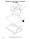 Diagram for 02 - Burner Box, Gas Valves, And Switches