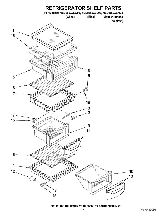 Diagram for MSD2559XEW03