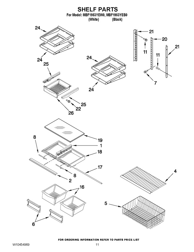 Diagram for MBF1953YEW0