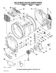 Diagram for 03 - Bulkhead And Blower Parts