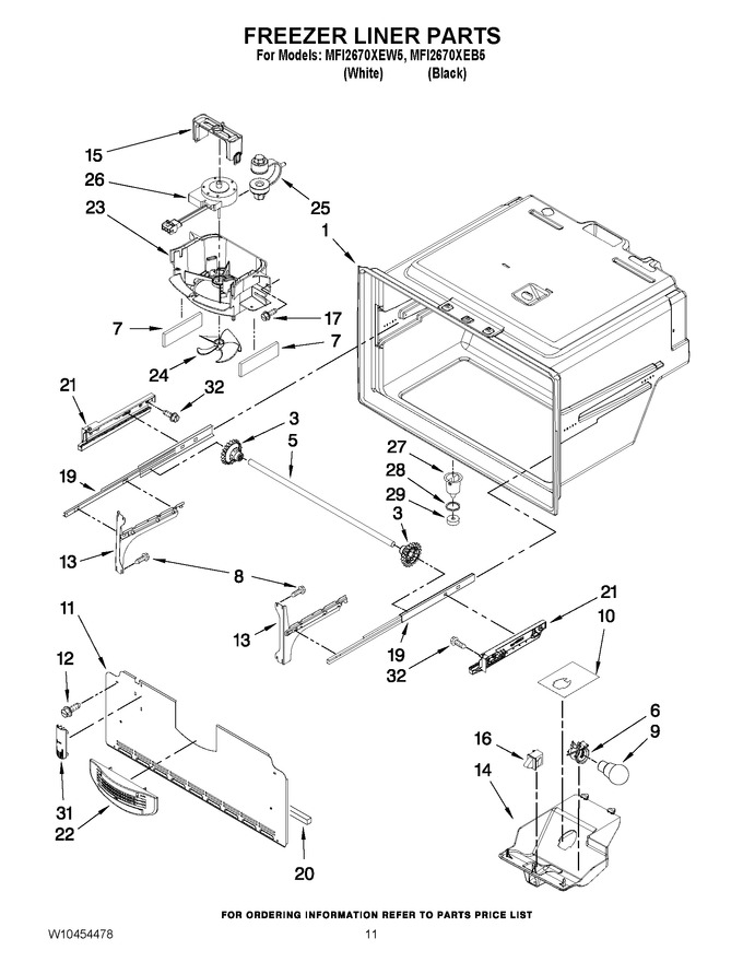 Diagram for MFI2670XEW5