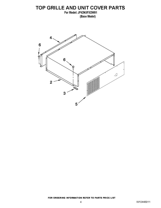 Diagram for JF42NXFXDW01