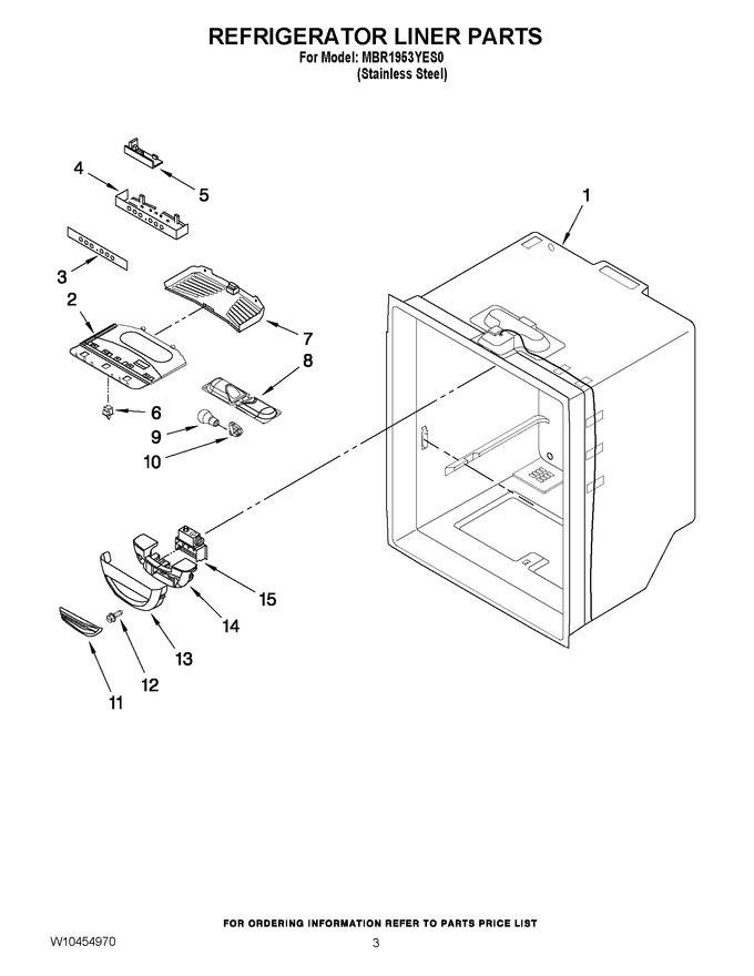 Diagram for MBR1953YES0