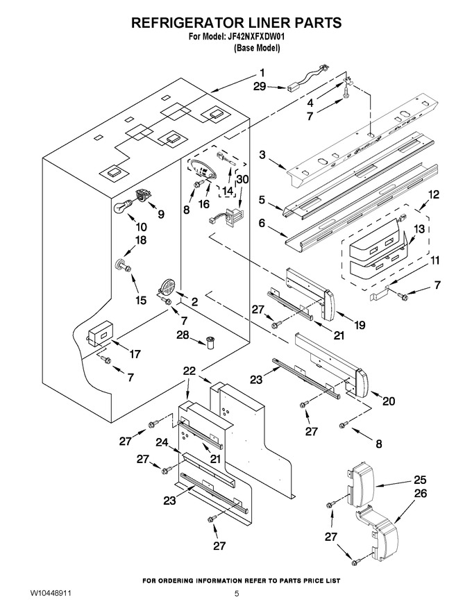 Diagram for JF42NXFXDW01