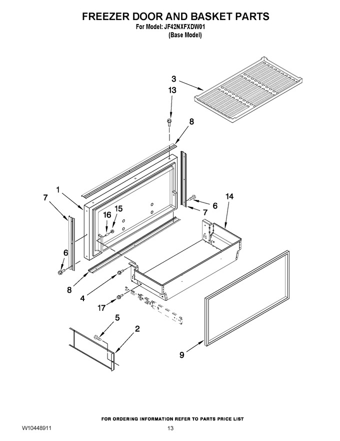 Diagram for JF42NXFXDW01