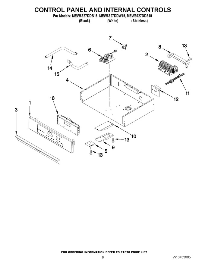 Diagram for MEW6627DDB19