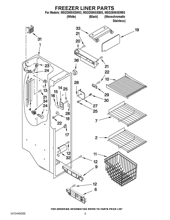 Diagram for MSD2559XEM03