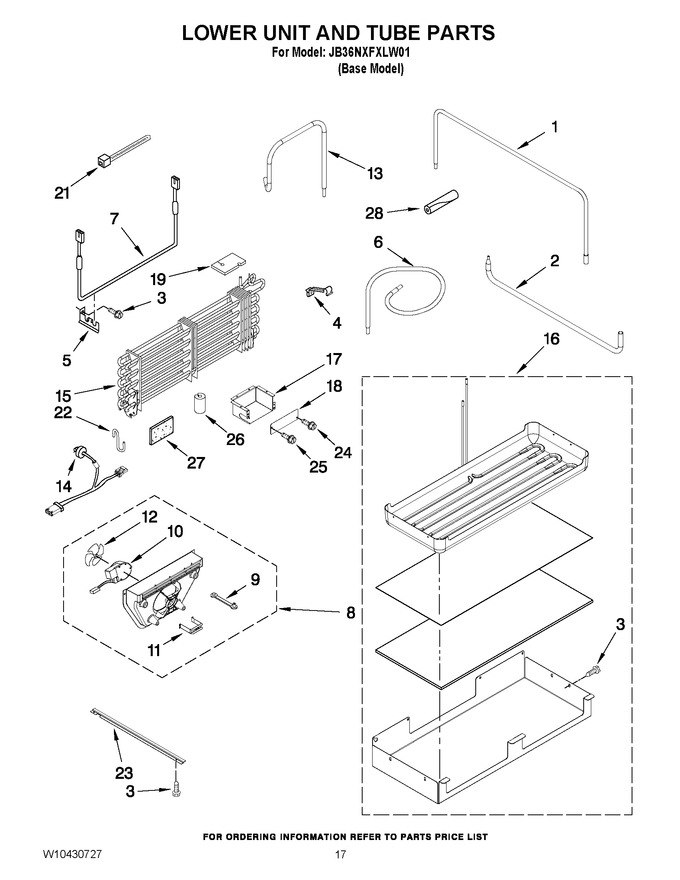 Diagram for JB36NXFXLW01
