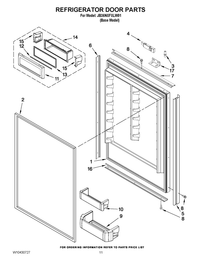 Diagram for JB36NXFXLW01
