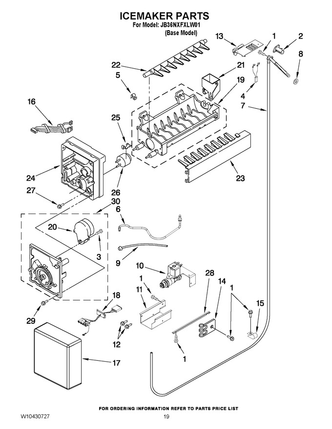 Diagram for JB36NXFXLW01