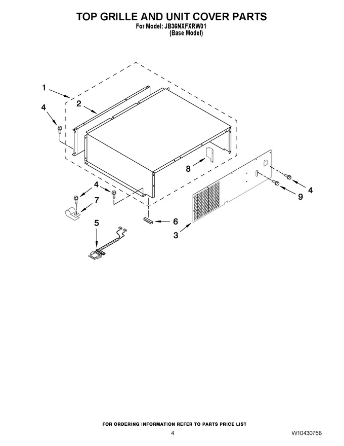 Diagram for JB36NXFXRW01