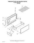 Diagram for 08 - Freezer Door And Basket Parts