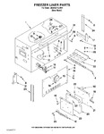 Diagram for 05 - Freezer Liner Parts