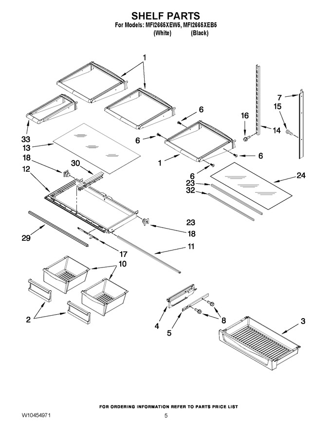 Diagram for MFI2665XEW5