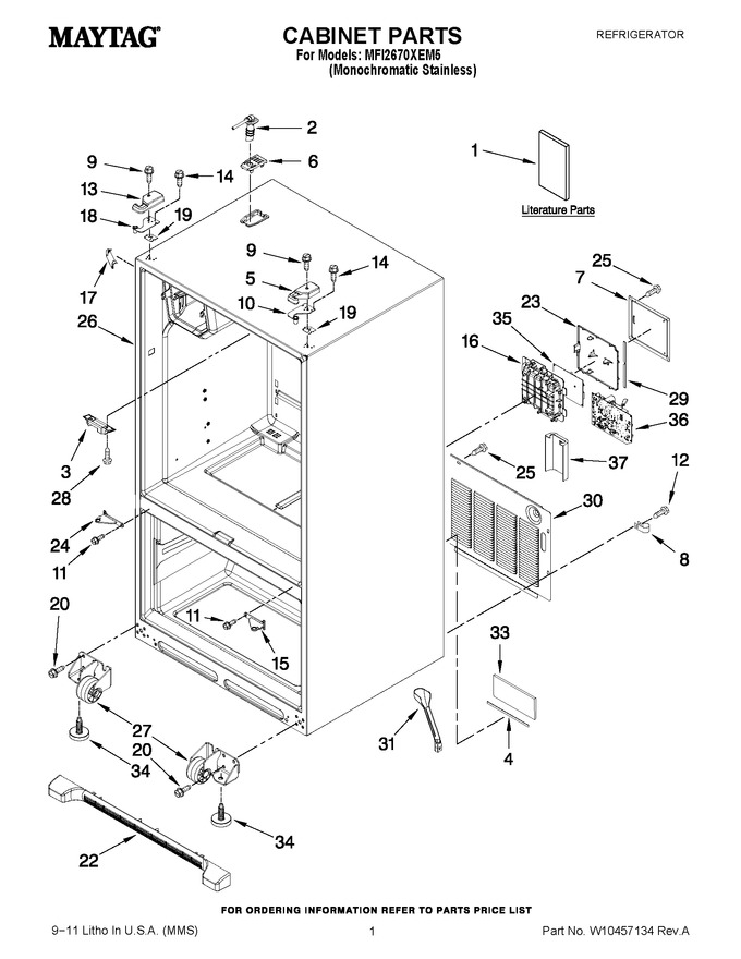 Diagram for MFI2670XEM5