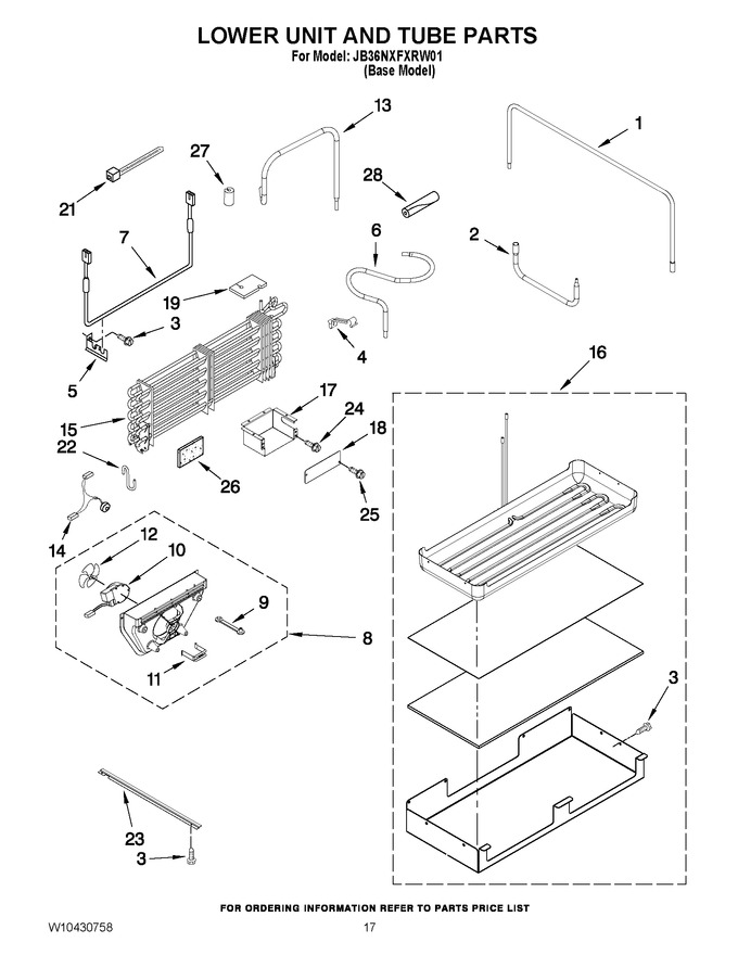 Diagram for JB36NXFXRW01