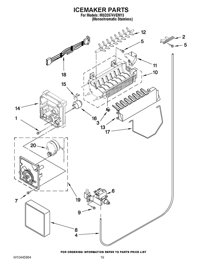 Diagram for MSD2574VEM13