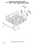 Diagram for 09 - Upper Rack And Track Parts
