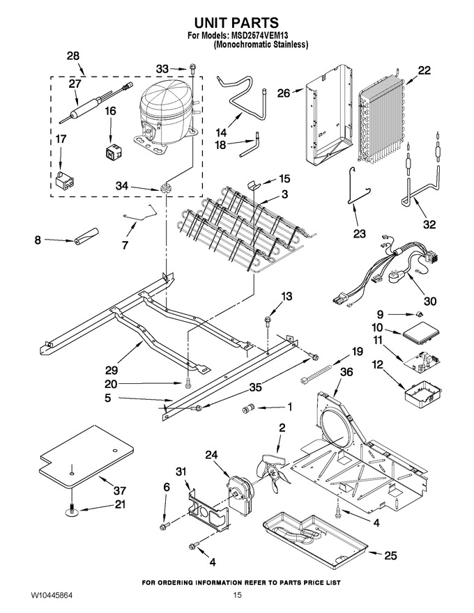 Diagram for MSD2574VEM13