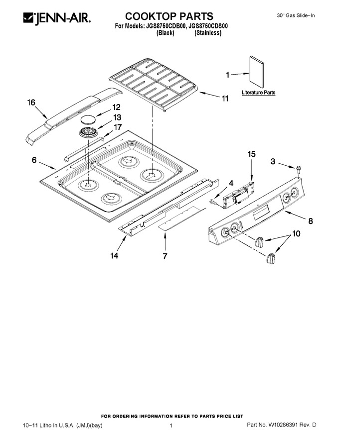 Diagram for JGS8750CDS00