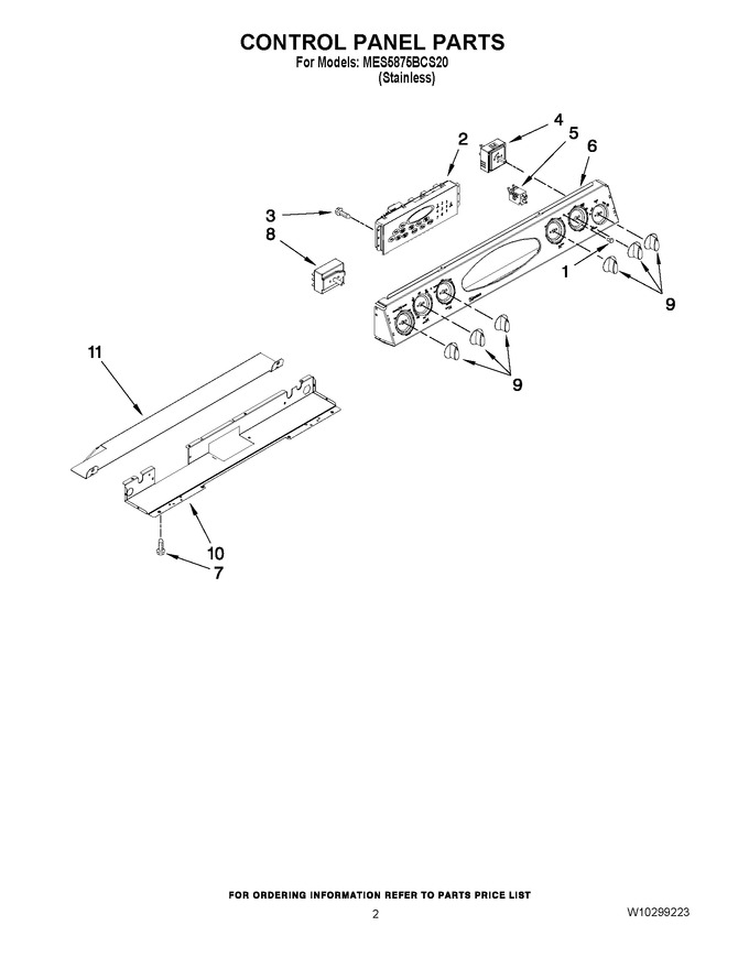 Diagram for MES5875BCS20