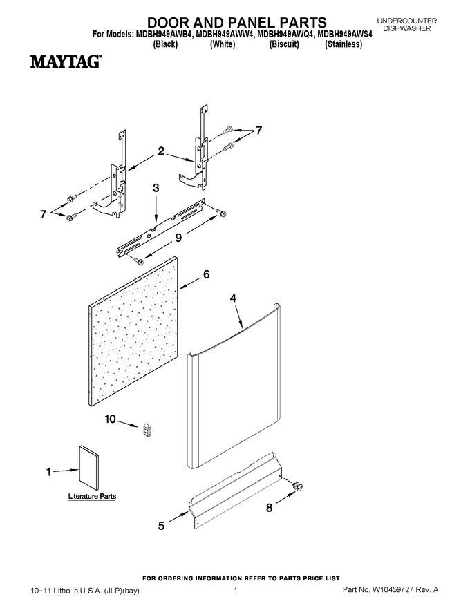 Diagram for MDBH949AWQ4