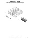 Diagram for 10 - Lower Rack Parts