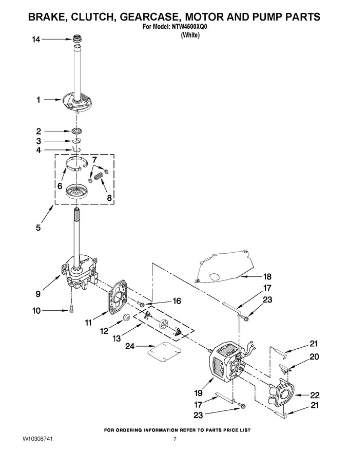 Diagram for NTW4500XQ0