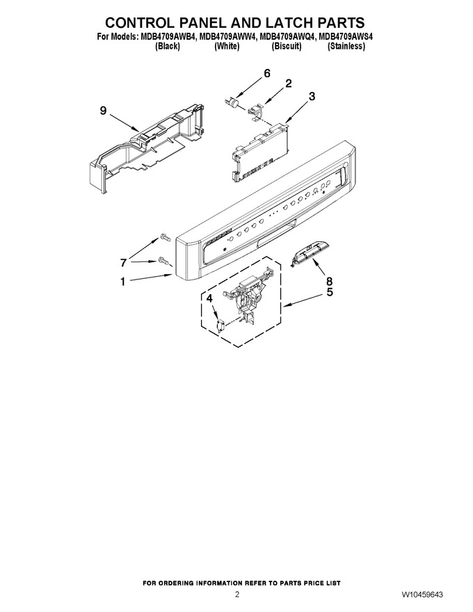 Diagram for MDB4709AWQ4
