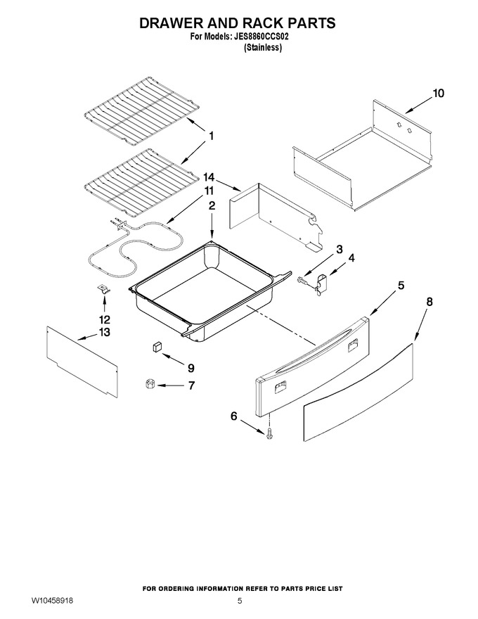 Diagram for JES8860CCS02