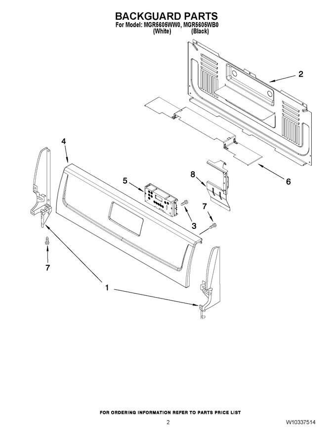 Diagram for MGR5605WB0