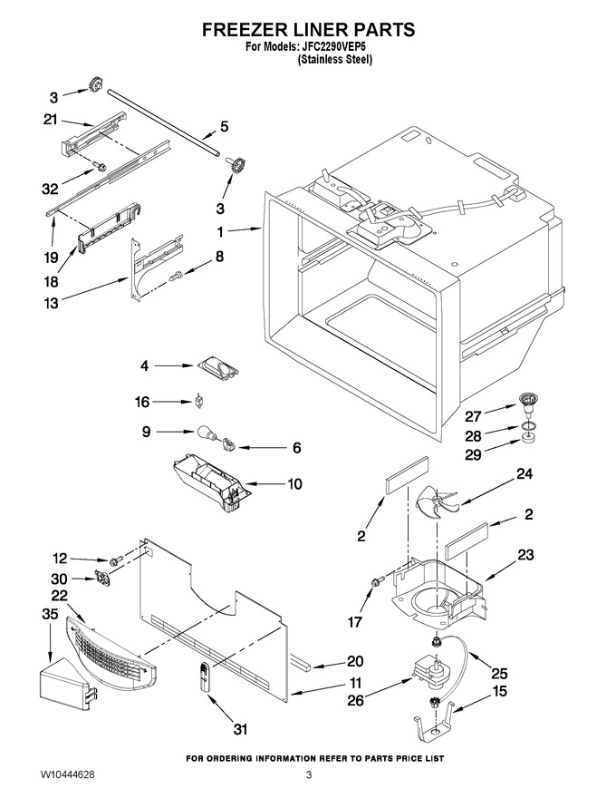 Diagram for JFC2290VEP5