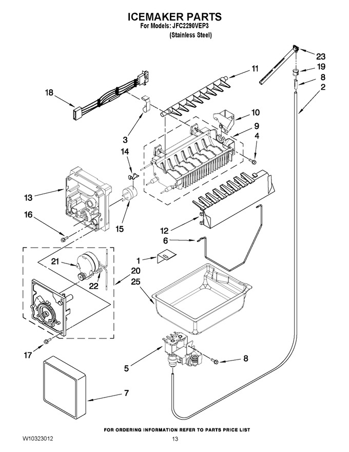 Diagram for JFC2290VEP3