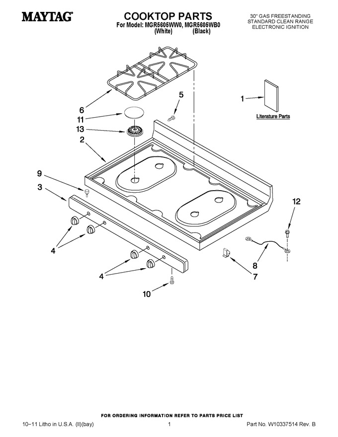 Diagram for MGR5605WW0