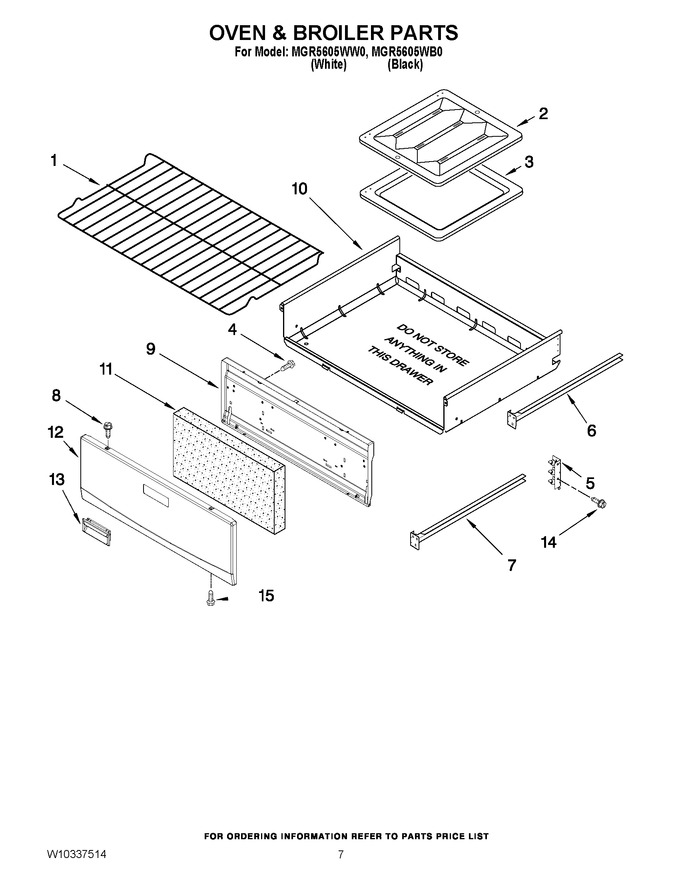 Diagram for MGR5605WW0