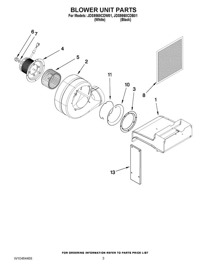 Diagram for JDS9860CDB01