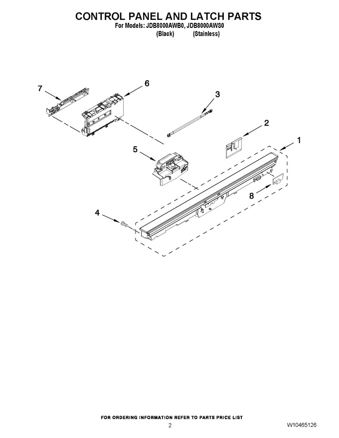 Diagram for JDB8000AWS0