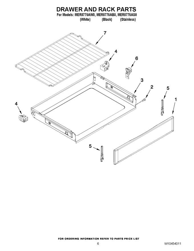 Diagram for MER8775AW0