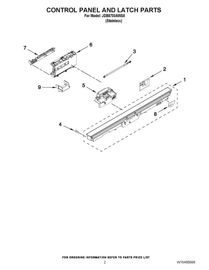 Diagram for JDB8700AWS0