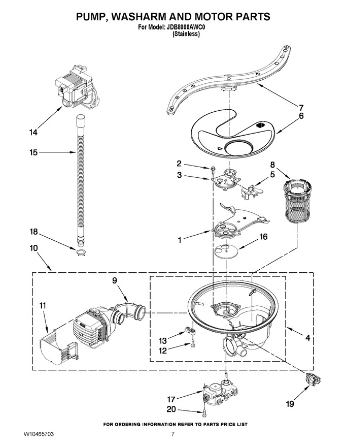 Diagram for JDB8000AWC0