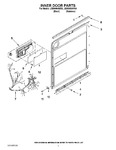 Diagram for 03 - Inner Door Parts