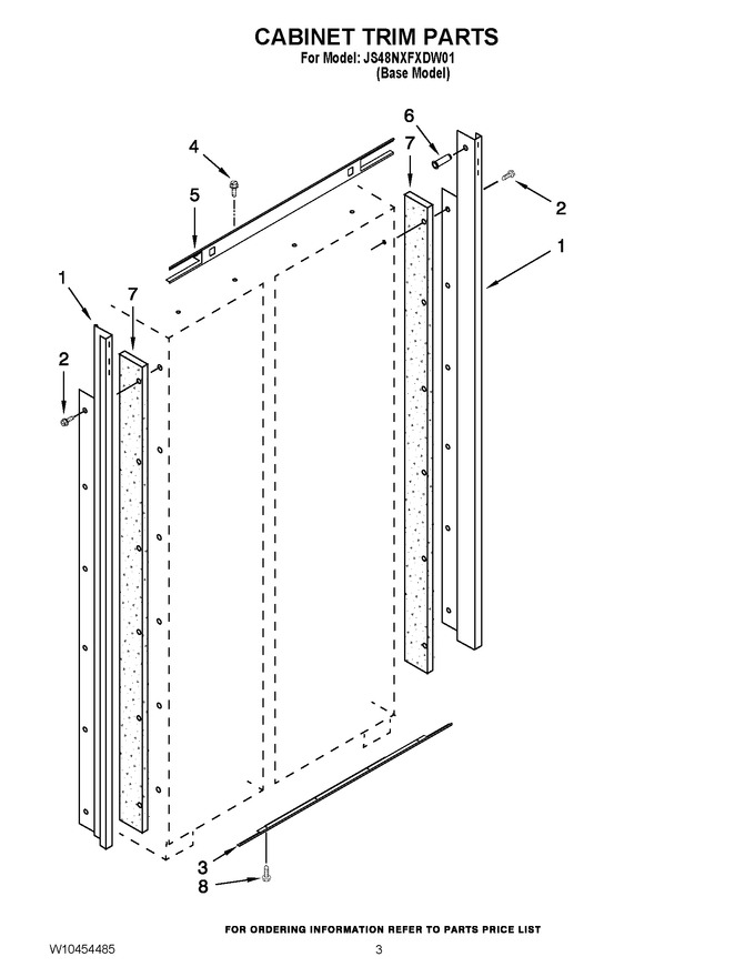 Diagram for JS48NXFXDW01