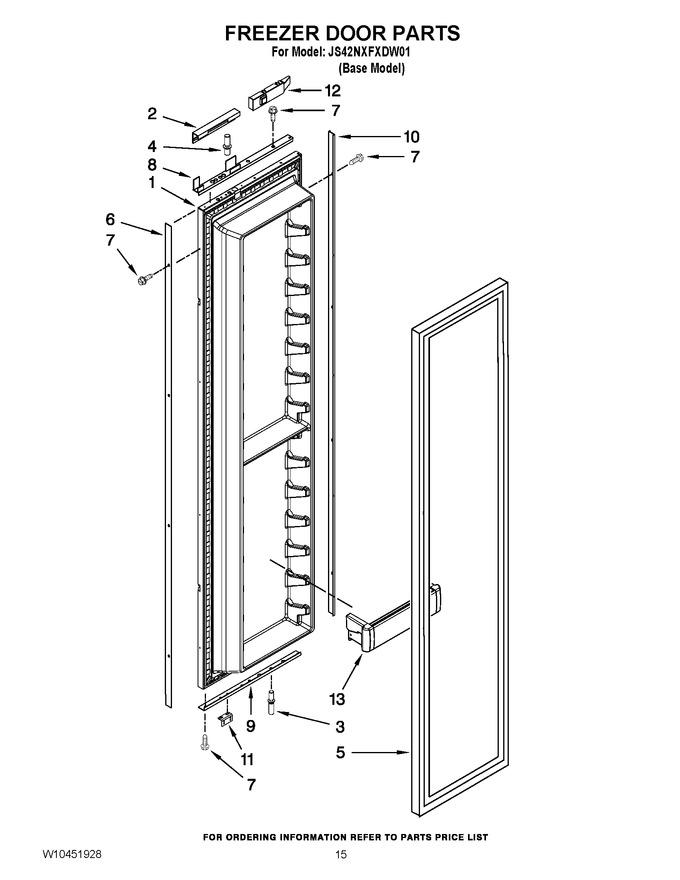 Diagram for JS42NXFXDW01