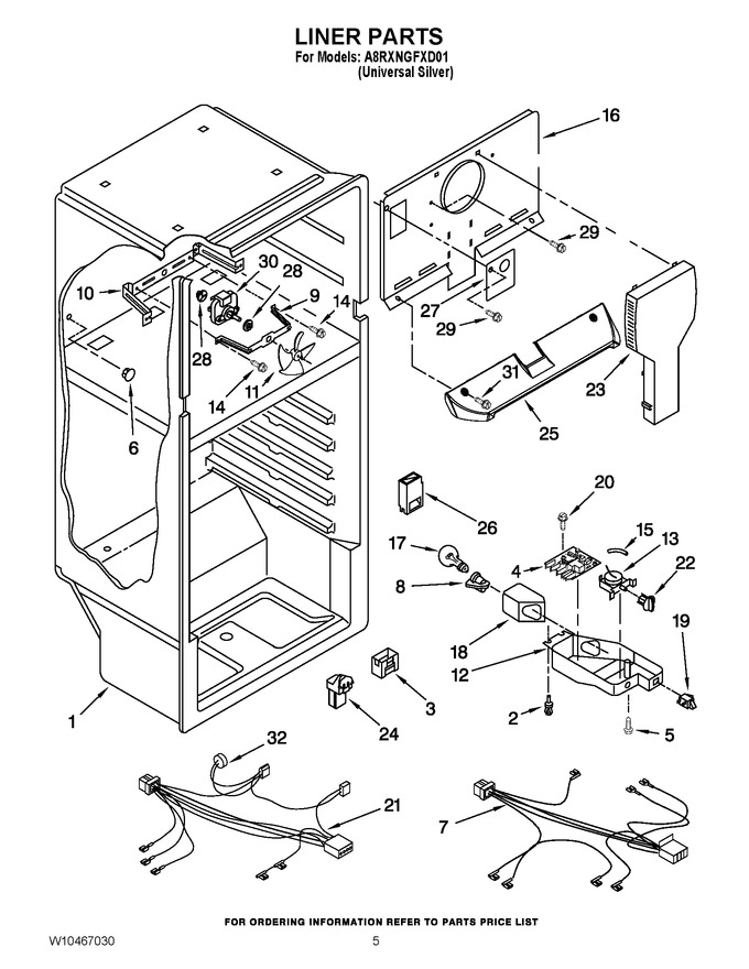 Diagram for A8RXNGFXD01