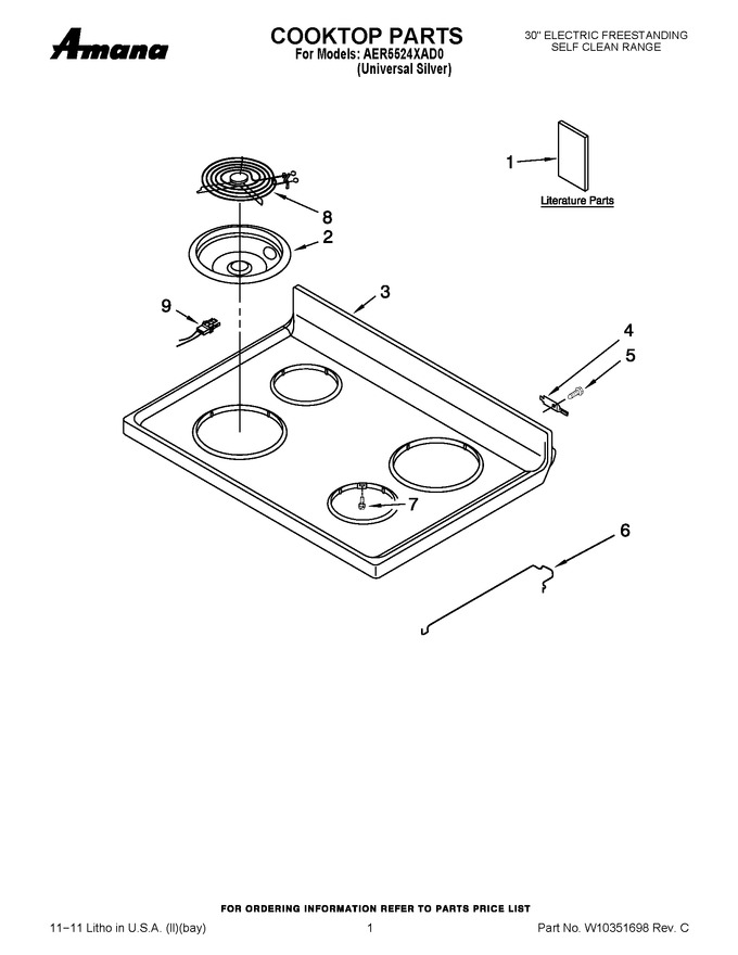 Diagram for AER5524XAD0