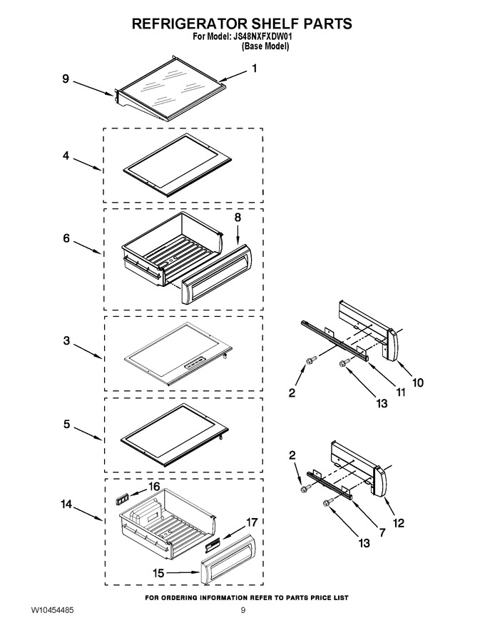 Diagram for JS48NXFXDW01