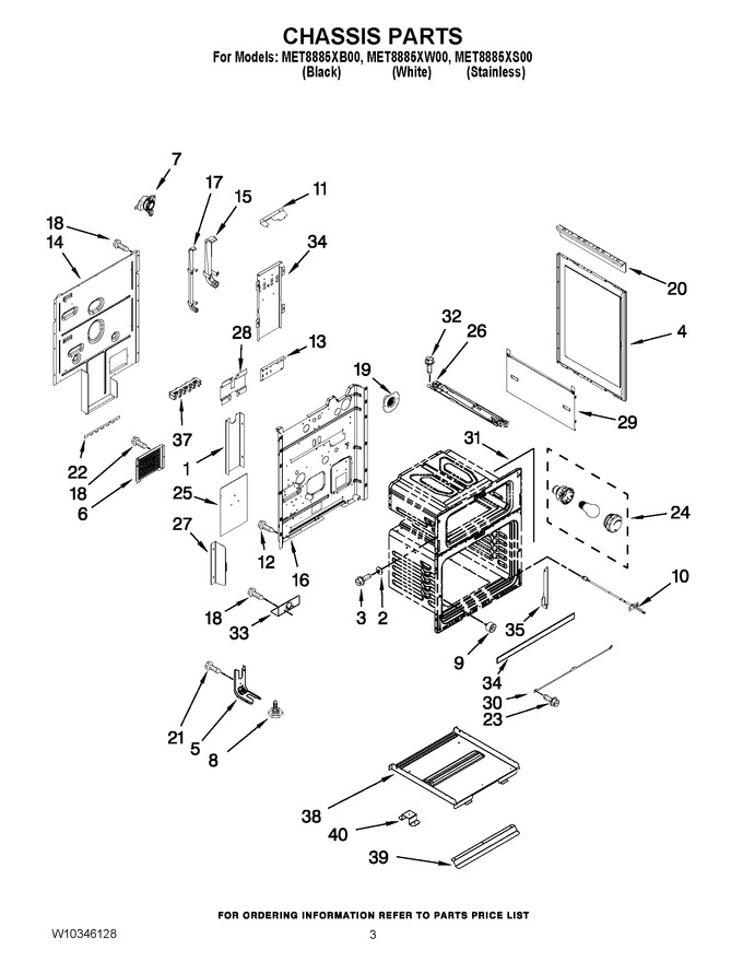Diagram for MET8885XW01