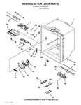 Diagram for 03 - Refrigerator Liner Parts