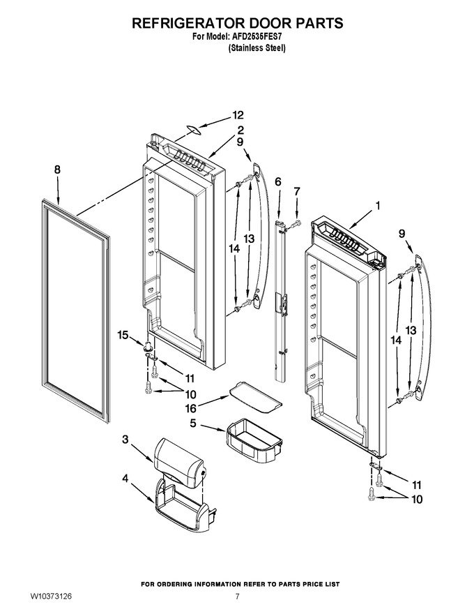 Diagram for AFD2535FES7